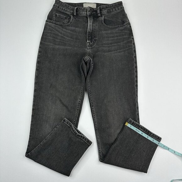 Everlane Women's Black The Curvy Cheeky Minimalist Jean W26/L26 Crop‎ - Picture 12 of 13